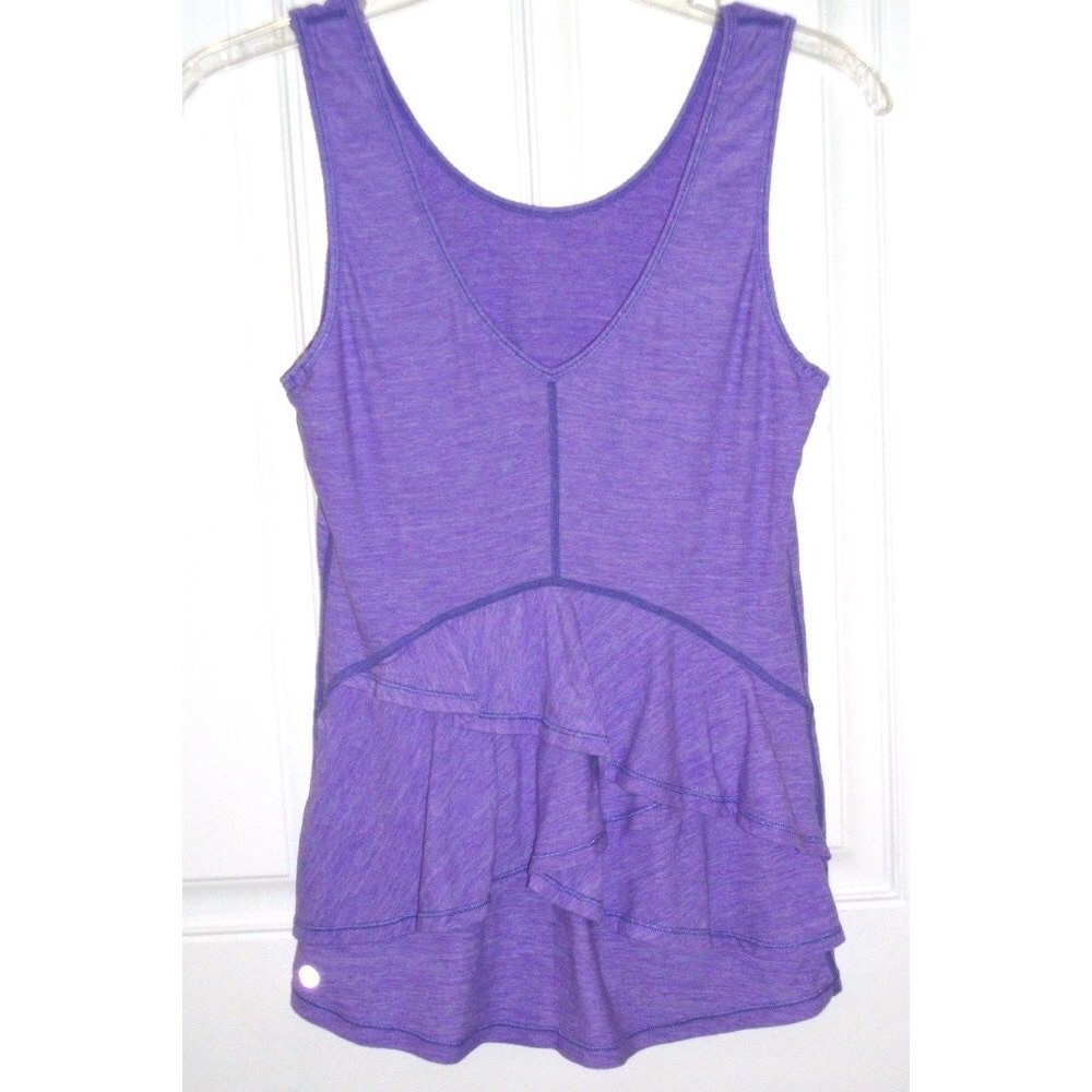 Lululemon Run Hustle Ruffled Tank - Picture 2 of 5